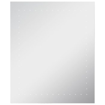 Lustro łazienkowe z LED 50x60 cm, srebrne - Zakito Europe