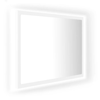 Lustro LED 60x8,5x37 białe - drewno, akryl, RGB - Zakito Europe