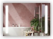 LUSTRO LED ŁAZIENKOWE PODŚWIETLANE POSEJDON 60x100