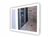 LUSTRO LED PODŚWIETLANE ŁAZIENKOWE 120x90 WYMIARY