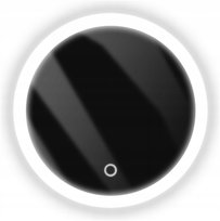 LUSTRO OKRĄGŁE LED FI 100cm WŁĄCZNIK DOTYKOWY