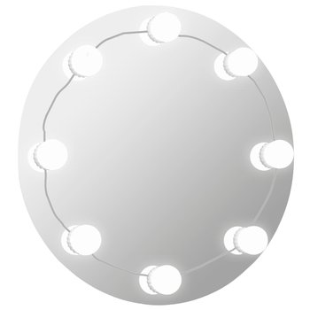 Lustro ściennie LED 80cm srebrne - Zakito Europe