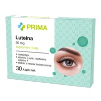 Luteina Prima 30 mg 30 kapsułek Wzrok