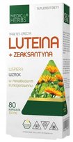 Luteina + Zeaksantyna 80 kapsułek MEDICA HERBS Medica Herbs