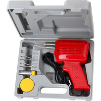 Lutownica transformatorowa 100W cyna pasta groty kalafonia super zestaw