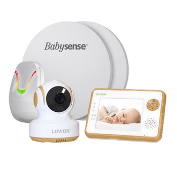 Luvion Essential 3,5", Limited Edition, Elektroniczna niania + monitor oddechu, Babysense 7 - BabySense
