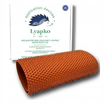 Lyapko Mata Do Akupresury Duża 7,0 Aplikator Wieloigłowy Pomarańczowy - Lyapko