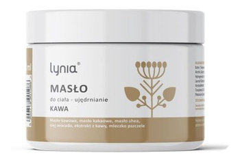 Lynia, masło do ciała ujędrniające Kawa, 150 ml - Lynia