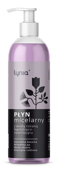 Lynia, płyn micelarny z wodą różaną oraz naturalną betainą, 200 ml - Lynia