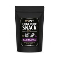 Lyopet 100% liofilizowane wątroby kacze. 30g