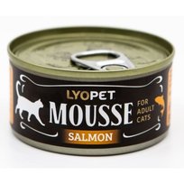 Lyopet Mus dla kota łosoś 90 g