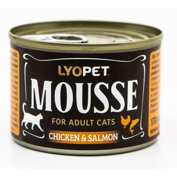 Lyopet Mus kurczak&łosoś dla kotów 170g - Inna marka