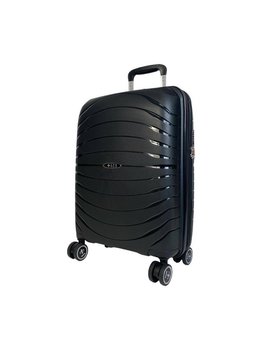 LYS Paris Salvador Mała twarda czarna walizka kabinowa na kółkach 55 cm - Inna marka