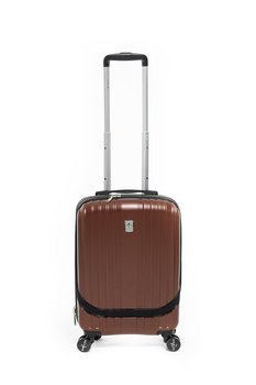 LYS Paris Tunis Mała twarda bordowa walizka kabinowa na kółkach 55 cm - Inna marka