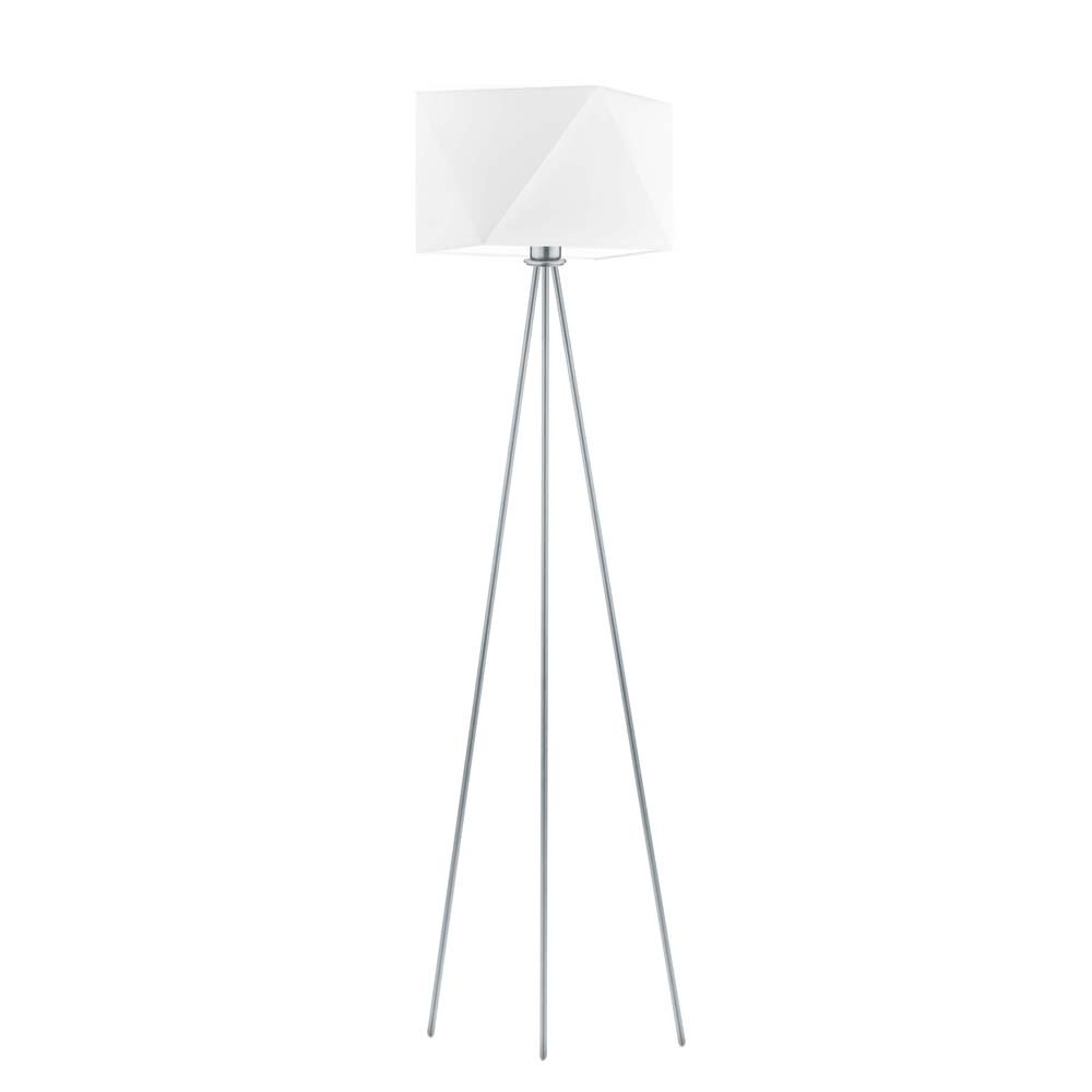 LYSNE, lampa podłogowa KANTON, biały