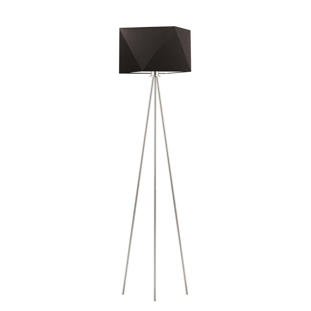 LYSNE, lampa podłogowa KANTON, brązowy