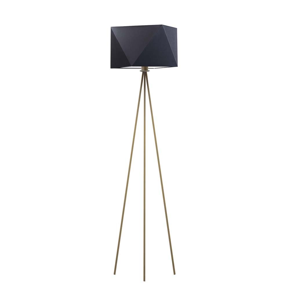 LYSNE, lampa podłogowa KANTON, czarny