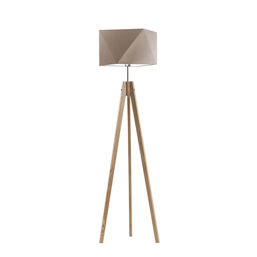 LYSNE, lampa podłogowa LAGOS, beżowy