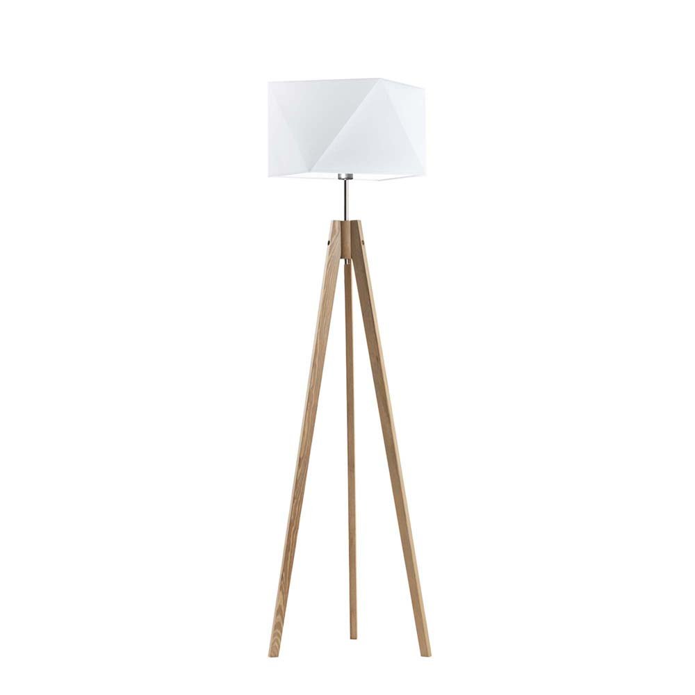LYSNE, lampa podłogowa LAGOS, biały