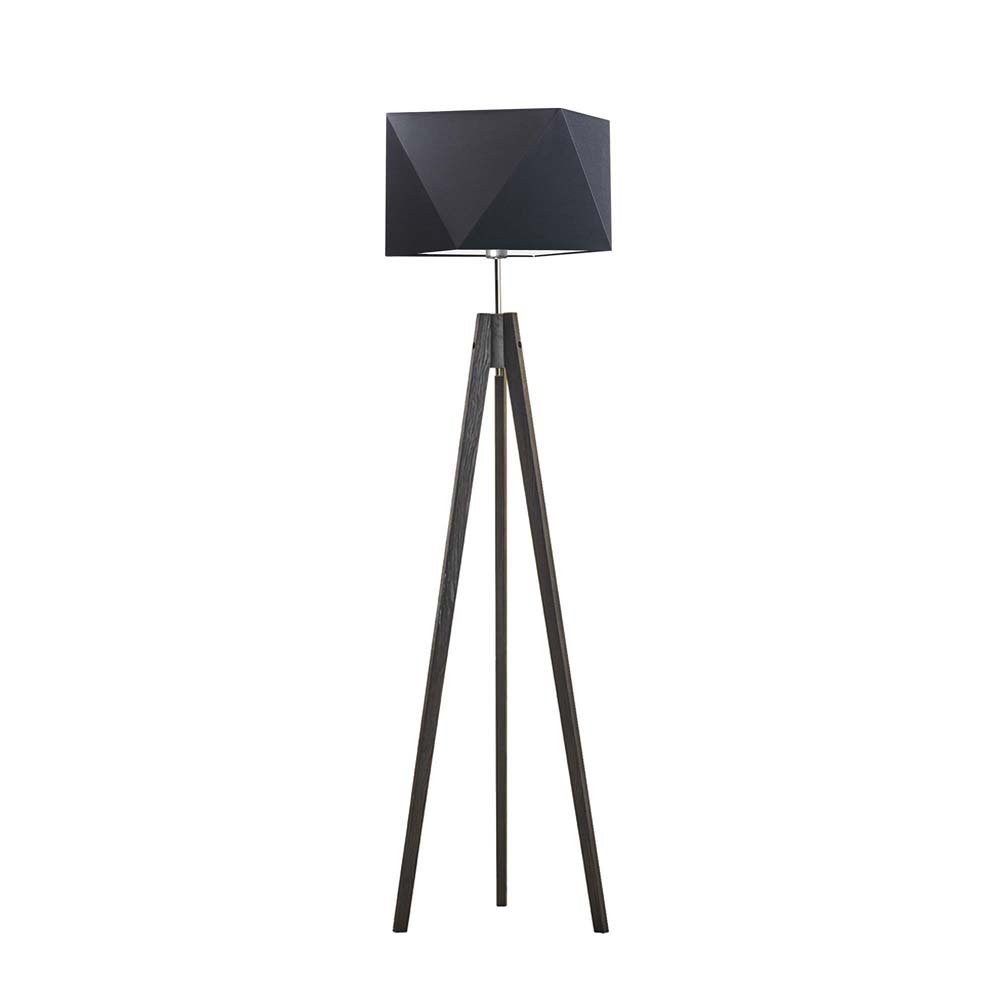LYSNE, lampa podłogowa LAGOS, czarny