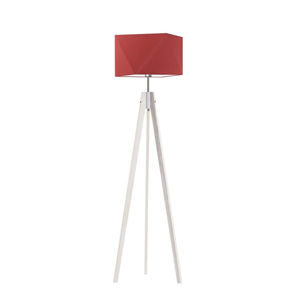 LYSNE, lampa podłogowa LAGOS, czerwony