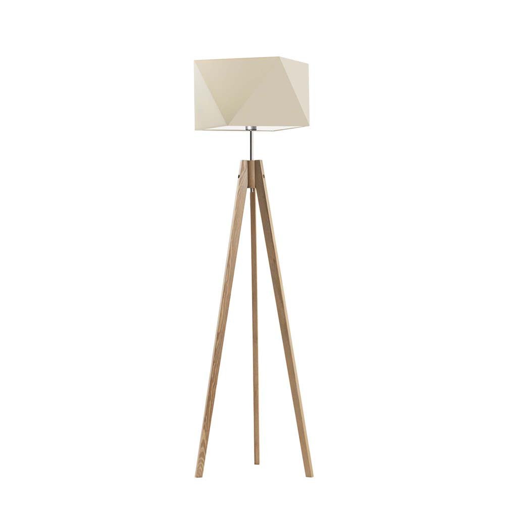 LYSNE, lampa podłogowa LAGOS, ecru