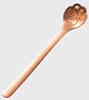 ŁYŻECZKA KOCIA ŁAPKA ŁAPA ROSE GOLD kot kotek GoWo - PREZENT DLA KOCIARY