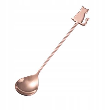 ŁYŻECZKA KOT kotek kotki na PREZENT ROSE GOLD 1szt - Inny producent