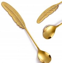 ŁYŻECZKA PIÓRKO PIÓRO ZŁOTA na PREZENT 1SZT