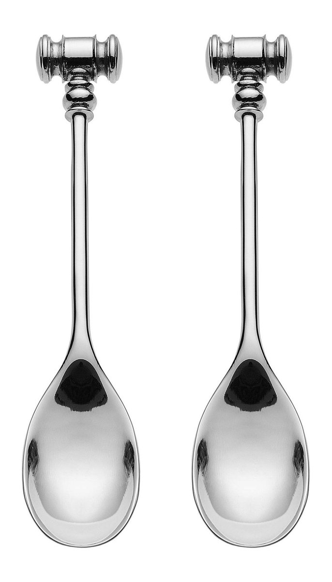 Alessi Alessi Łyżeczki Do Jajek Dressed 2 Szt. - Marcel Wanders