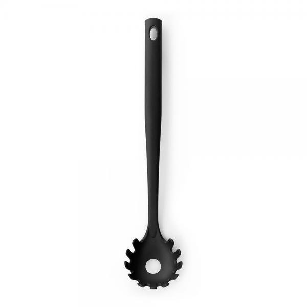 Łyżka do spaghetti BRABANTIA Non Stick Black Nylon, 33,8 cm