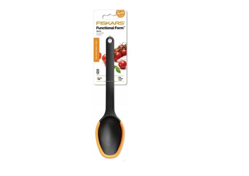 Łyżka z silikonową krawędzią FISKARS, 29cm