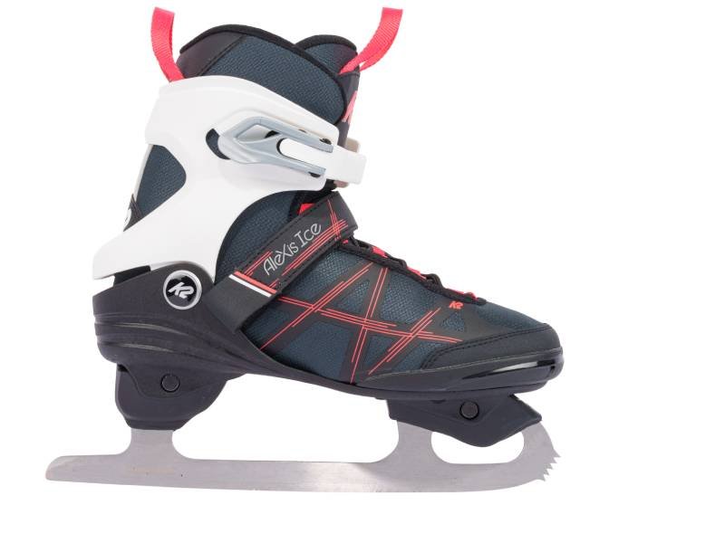 K2 Alexis Ice FB Pattini Da Ghiaccio Donna – Colore Grigio/Rosa, Comfort Softboot