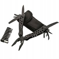 M-Tac Multitool Typ 1 Narzędzie Wielofunkcyjne Bity Etui Stal nierdzewna 440C Czarny M-Tac
