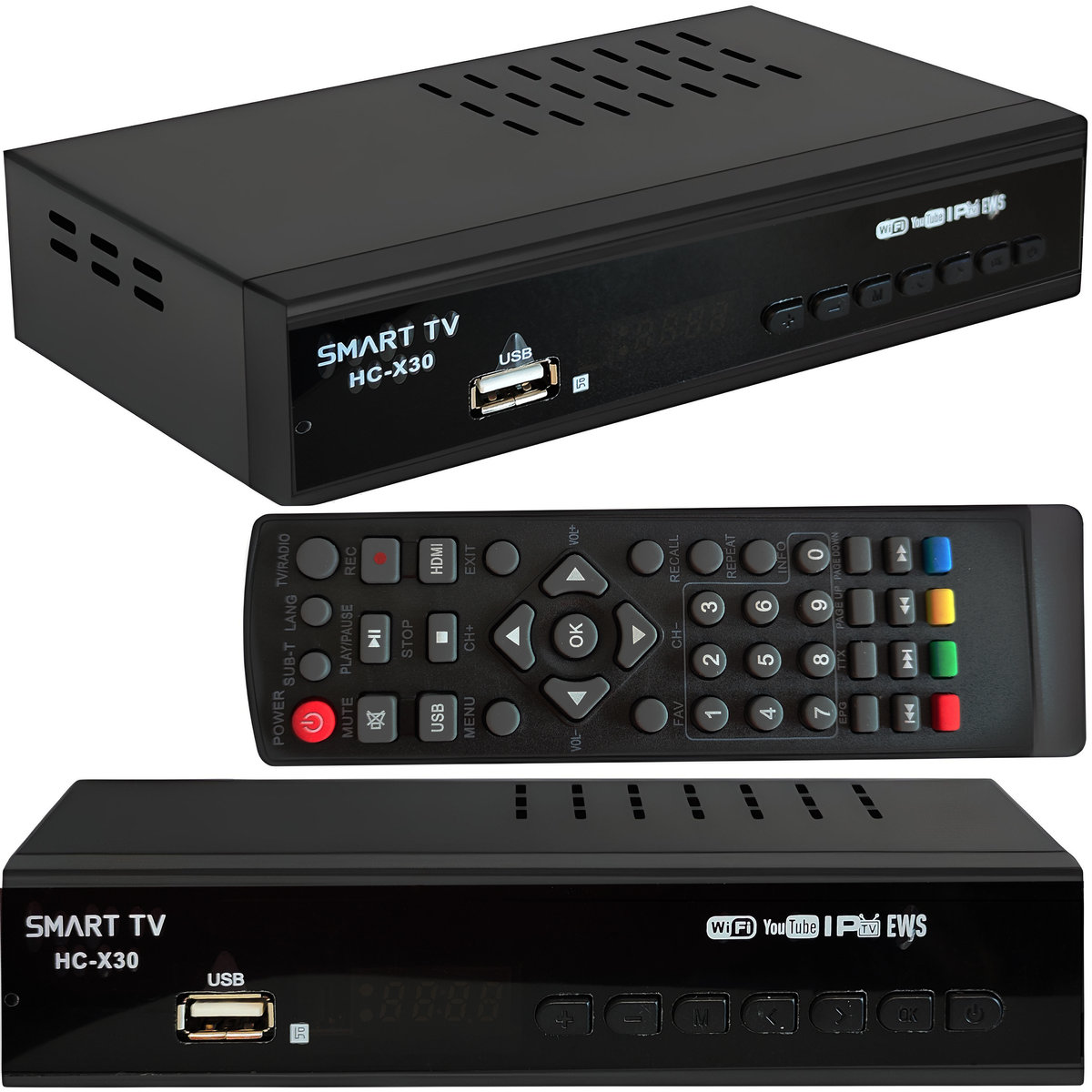 M081E (Aleja3) Dekoder Tuner Tv Naziemnej Hd Dvb-T H.264/Mpeg-4 Avc ...