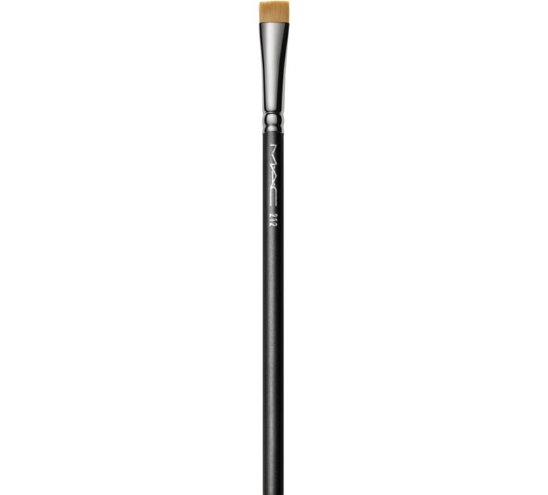 Empik MAC Cosmetics 212 Flat Definer Brush płaski pędzelek do cieni do powiek 1 szt.