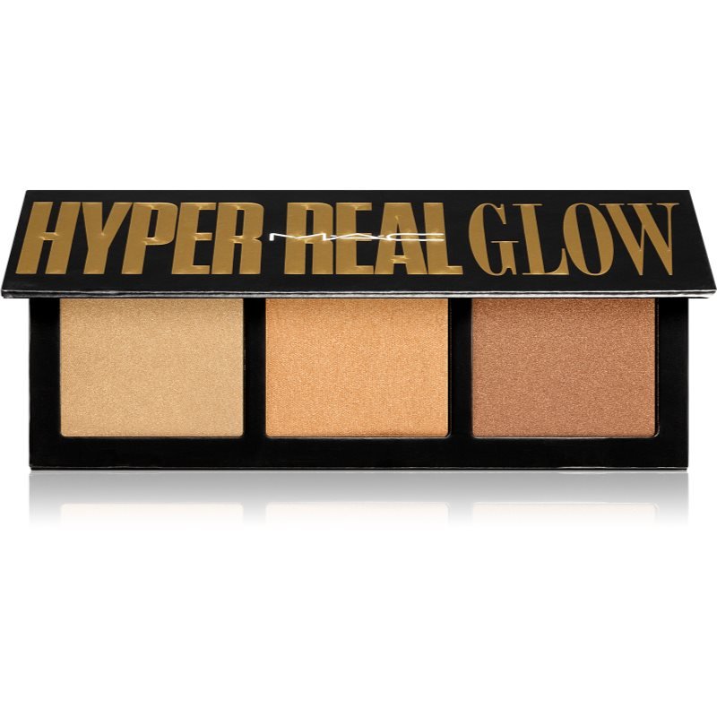 Mac Cosmetics, Hyper Real Glow Palette, Paleta Rozświetlaczy Odcień Get