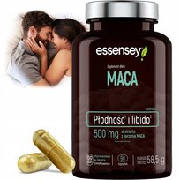 Maca Na Libido Potencję Sex Pożądanie Mocny Ekstrakt Z Korzenia Na 90 Nocy Essensey