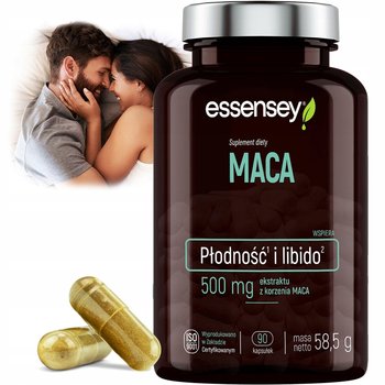 Maca Na Libido Potencję Sex Pożądanie Mocny Ekstrakt Z Korzenia Na 90 Nocy - Essensey