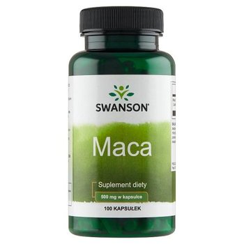 Maca SWANSON, 500 mg,  Suplement diety, 100 kaps. - Swanson