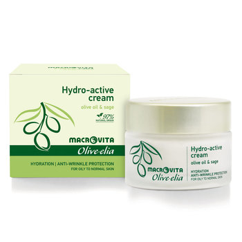 MACROVITA OLIVE-ELIA HYDRO-ACTIVE krem aktywnie nawilżający z bio-składnikami cera tłusta lub normalna 50ml - Macrovita