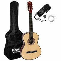 Mad About Kids Klasyczna Hiszpańska Gitara Dla Dzieci Pakiet 4/4 Rozmiar