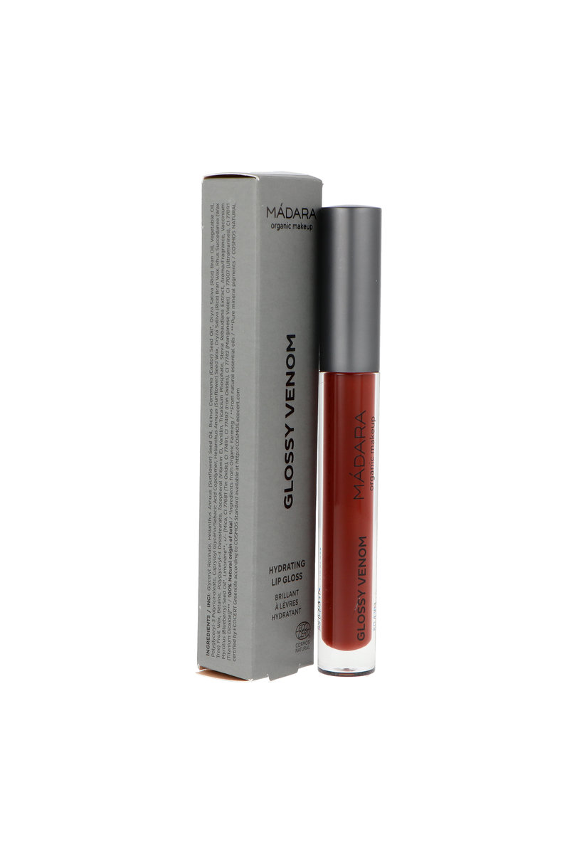 Madara, Glossy Venom Lip Gloss, 75 Vegan Red, 4ml Sklep