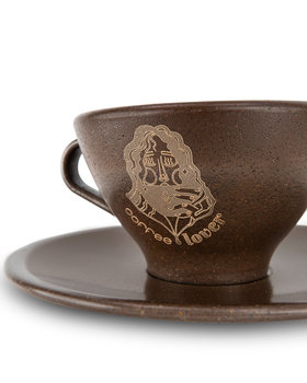 Made From Coffee | 100% Bio Kubek z Logo z Fusów Kawowych | Prezent | Grawerowany | od bioffee - bioffee