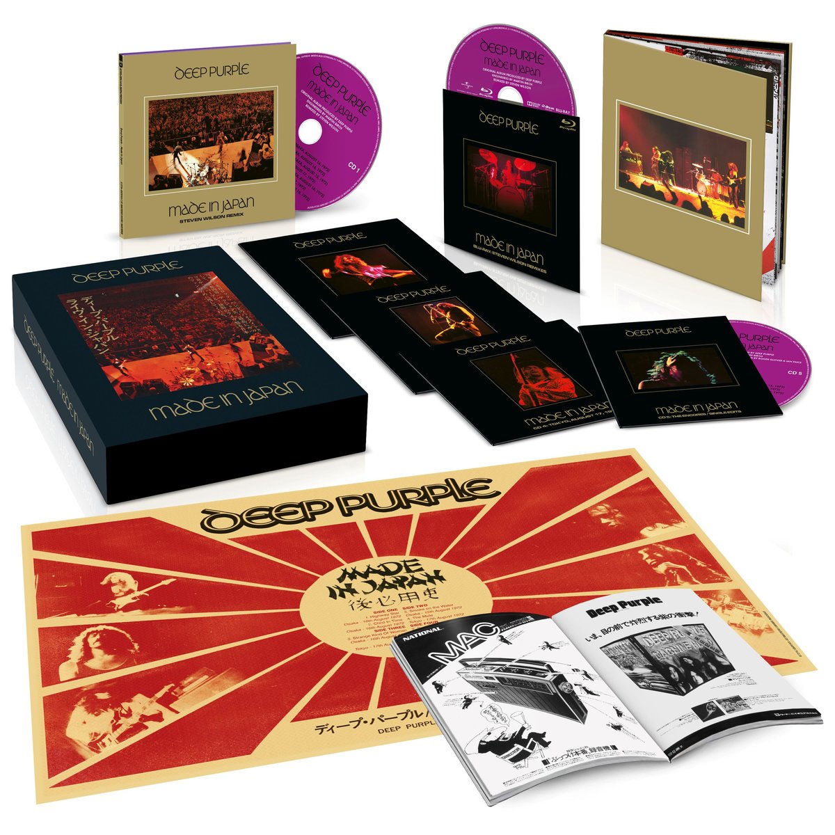 Made In Japan Super Deluxe Cd Set (5cd + Blu-ray - Audio