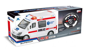 Madej, pojazd ratunkowy sterowany na pilot Ambulans R/C - Madej