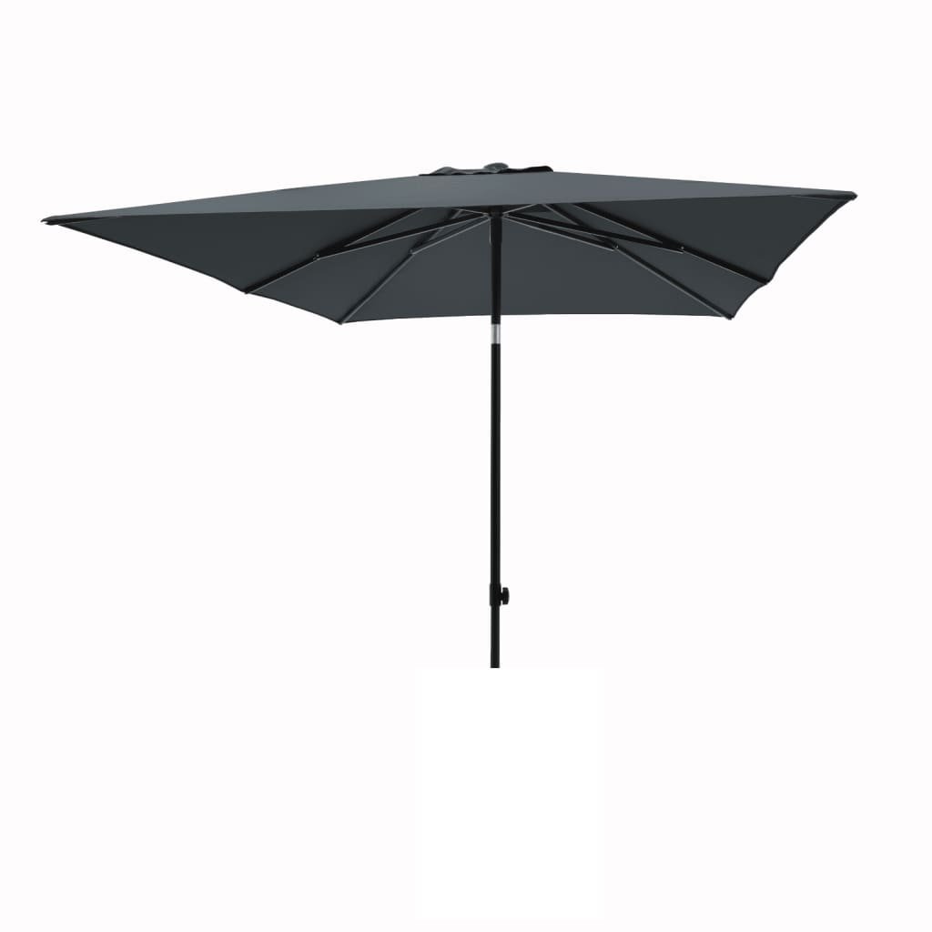 Фото - Пляжна парасоля Madison Parasol ogrodowy Denia, 200x200 cm, szary 