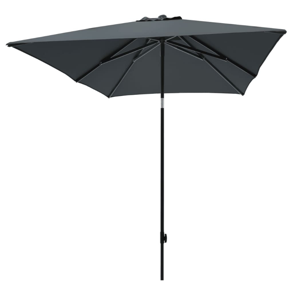 Фото - Пляжна парасоля Madison Parasol ogrodowy Moraira, 230x230 cm, szary 