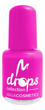 Maga, Drops, Lakier do paznokci 124, 6 ml - Maga