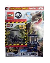 Magazyn LEGO Jurassic World 06/2025 - Raptor i klatka Blue Ocean Entertainment Polska Sp. z o.o.